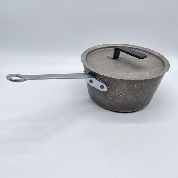 Vollrath 67303 3.75 Qt Aluminum Sauce Pan w/ 67313 Lid NSF Commercial USA - Picture 2 of 11